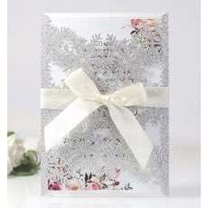 Christmas Greeting Card Snowflake Card Wedding Card Design Laser Cut